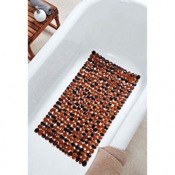 Blue Shower Bath Mat